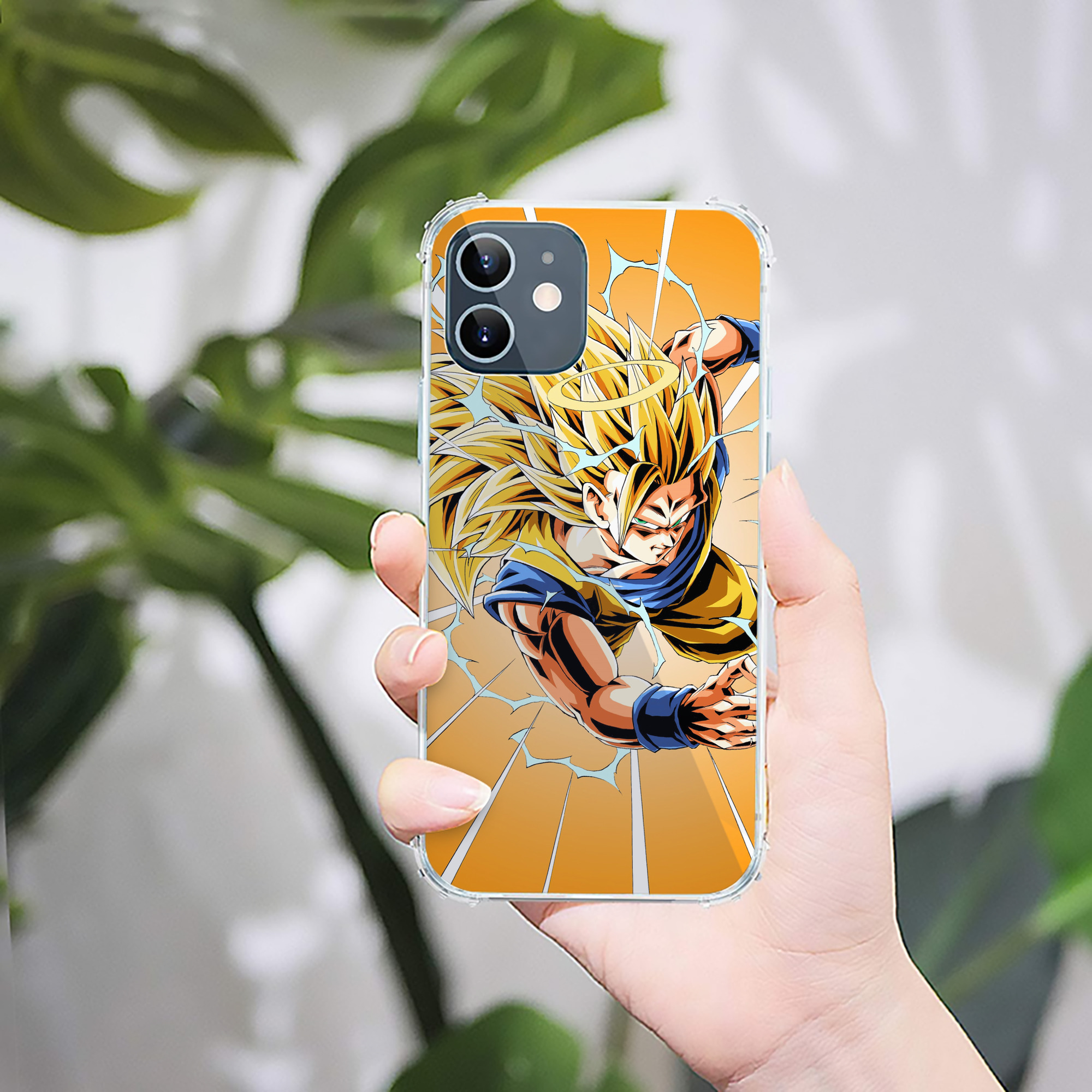 （画像用） ドラゴンボール DRAGON BALL 【iPhone 12シリーズ対応】透明スマホケース（クリアソフトケース）